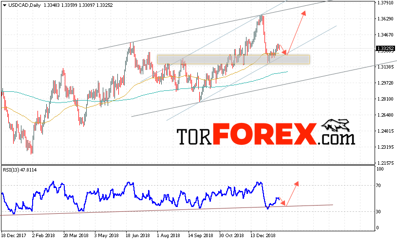 USD/CAD прогноз FOREX на 28 января — 1 февраля 2019