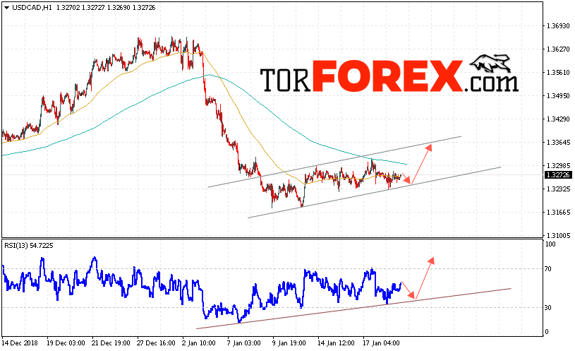 USD/CAD прогноз Канадский Доллар на 22 января 2019