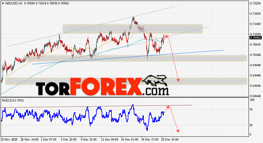 Форекс прогноз и аналитика NZD/USD на 24 декабря 2020