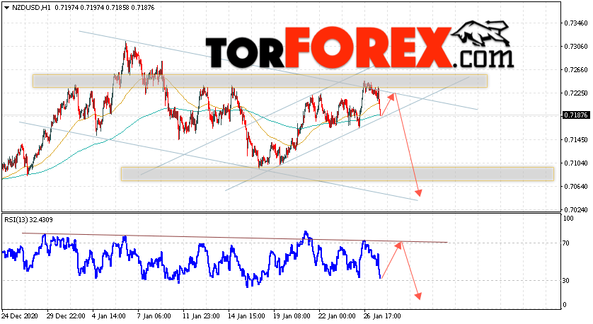 Форекс прогноз и аналитика NZD/USD на 28 января 2021