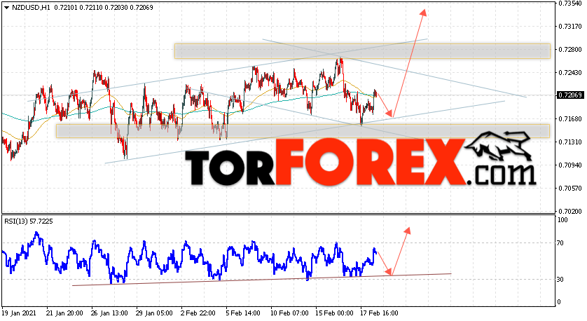Форекс прогноз и аналитика NZD/USD на 19 февраля 2021