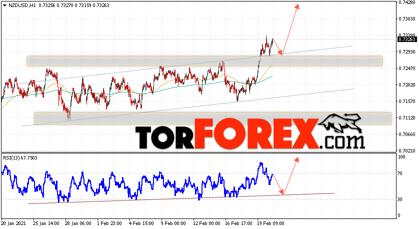 Форекс прогноз и аналитика NZD/USD на 23 февраля 2021