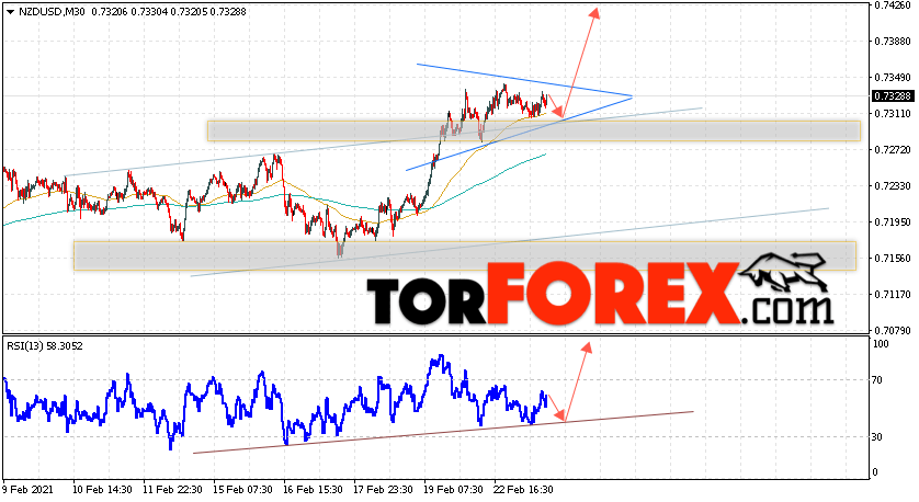 Форекс прогноз и аналитика NZD/USD на 24 февраля 2021
