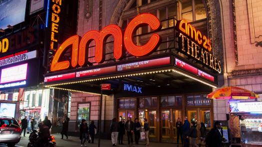 AMC Entertainment (AMC) прогноз на январь 2022