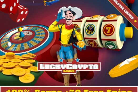 LuckyCrypto запускает 400% бонус на депозит и 50 бесплатных спинов для пользователей по всему миру