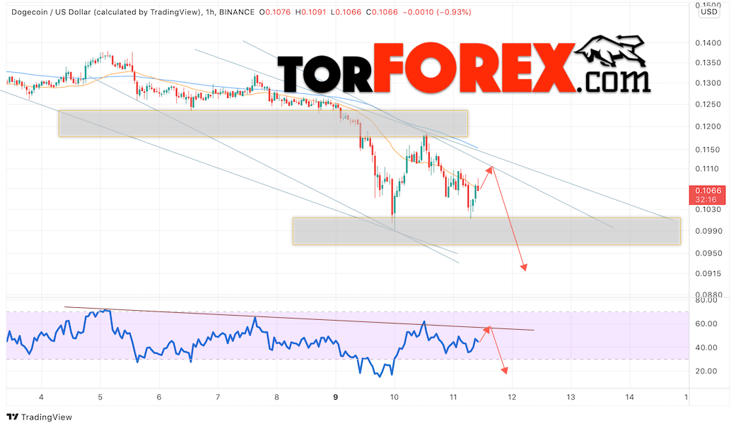 Dogecoin прогноз и курс на 12 мая 2022