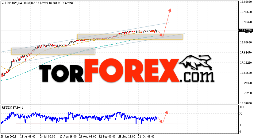USD/TRY прогноз Турецкая Лира на 26 октября 2022