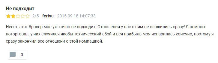 Негативные отзывы о FIBO Group.