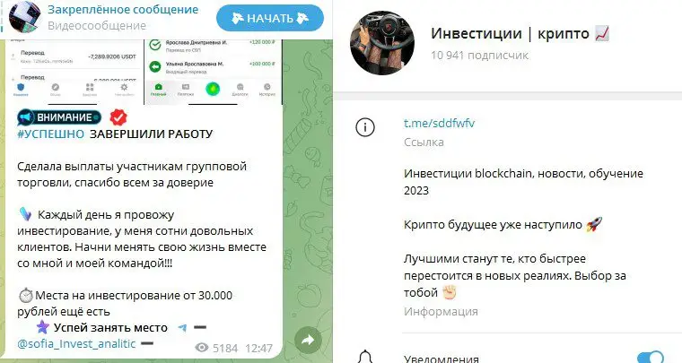 инвестиции крипто София Александровна инвестиции крипто София Александровна