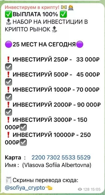 Канал София Альбертовна