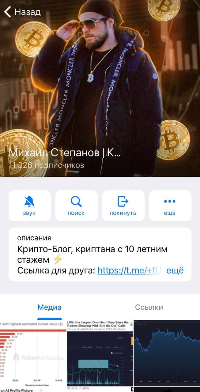 Михаил Степанов телеграм