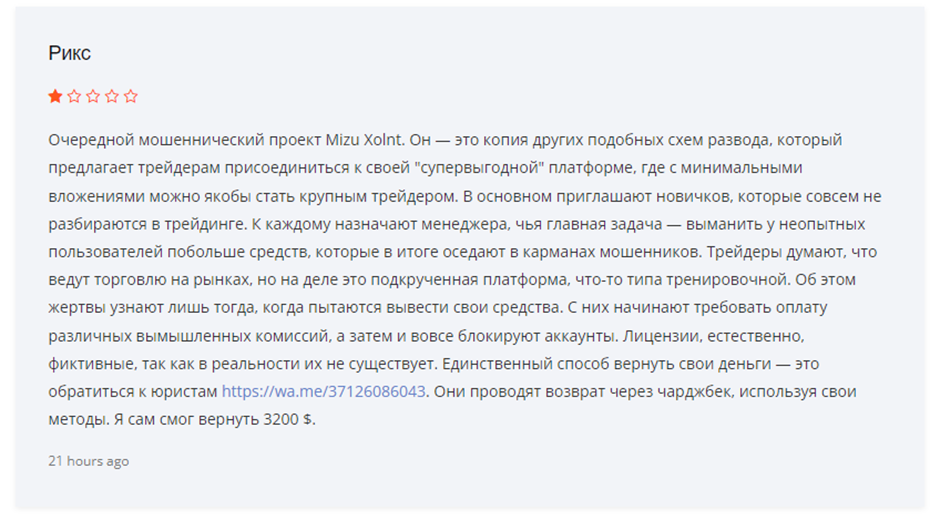 МизуХолнт МизуХолнт