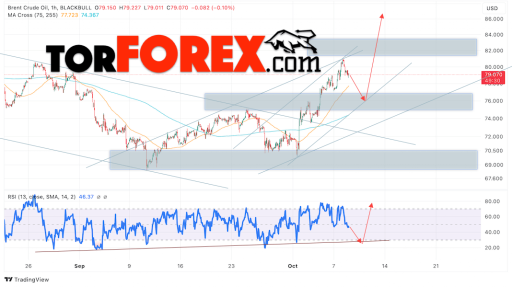 Нефть прогноз цены Brent на 9 октября 2024