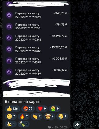 Переводы от Invest Company ВК