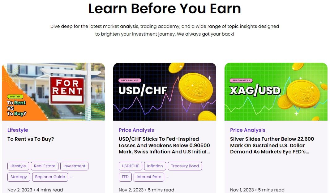 Сайт Pocket Trader