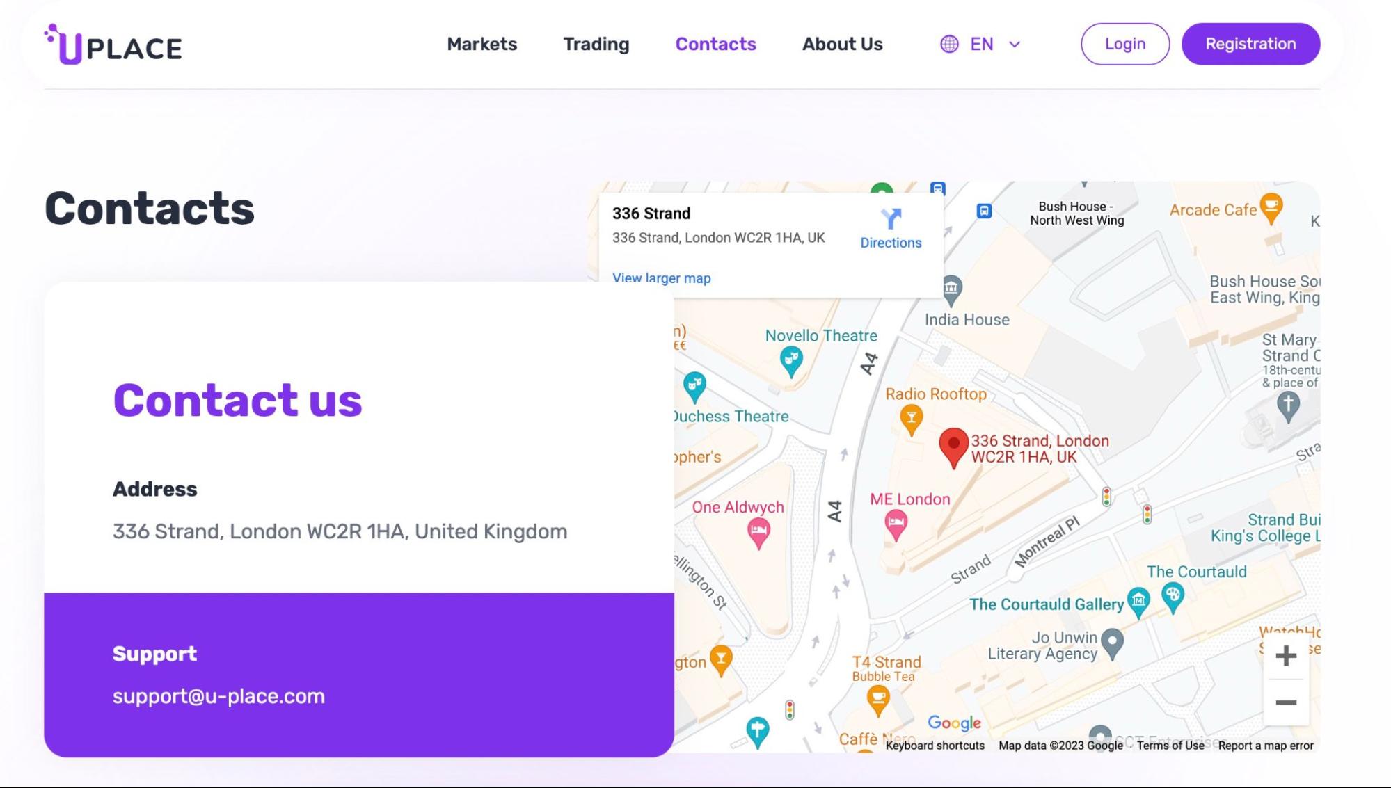 Сайт U place com