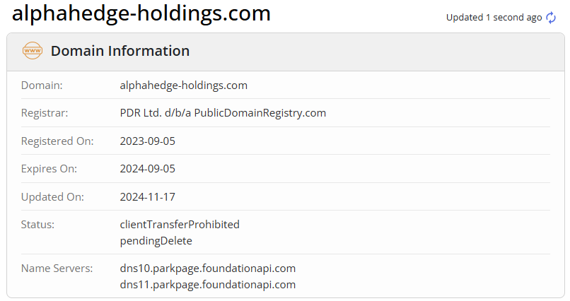 alphahedge holdings com alphahedge holdings com