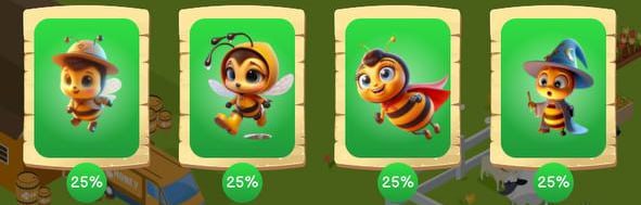 Bee Harvest комбо дня Bee Harvest комбо дня