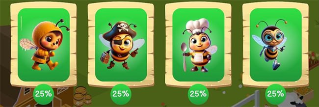 Bee Harvest комбо дня Bee Harvest комбо дня