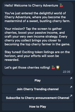 cherry game тапалка cherry game тапалка