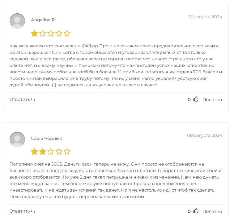 ФХ Фор Про ФХ Фор Про