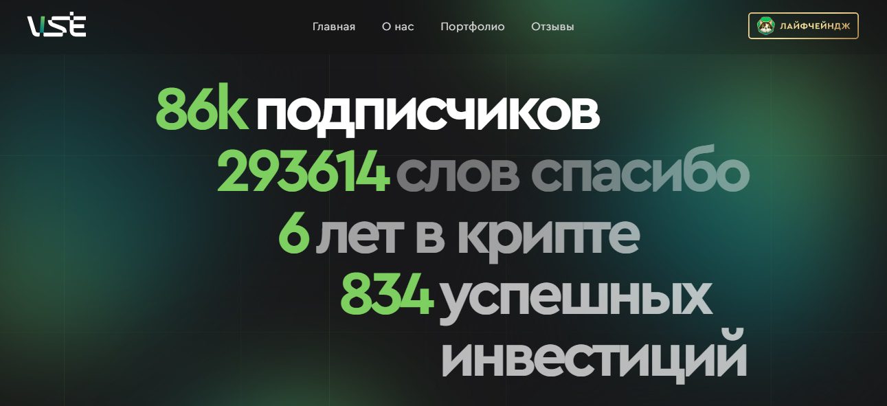 статистика проекта Thevse