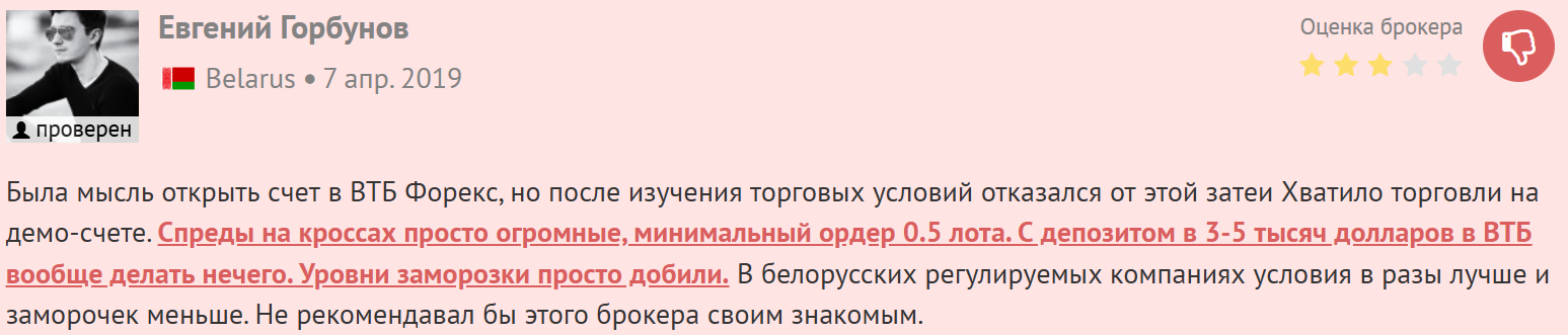 ВТБ Форекс ВТБ Форекс