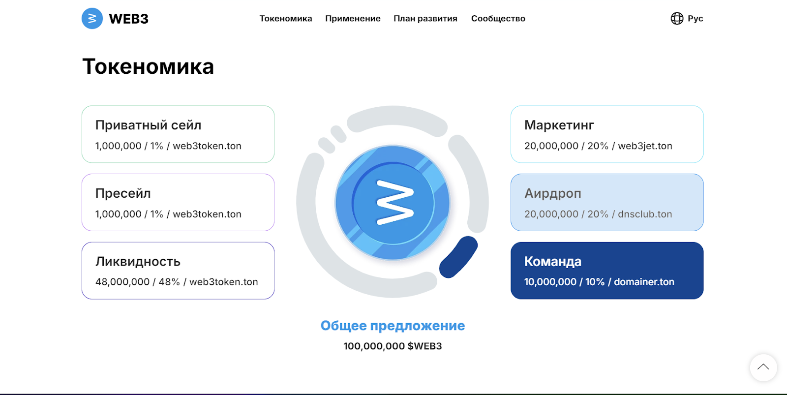 web3 токен web3 токен
