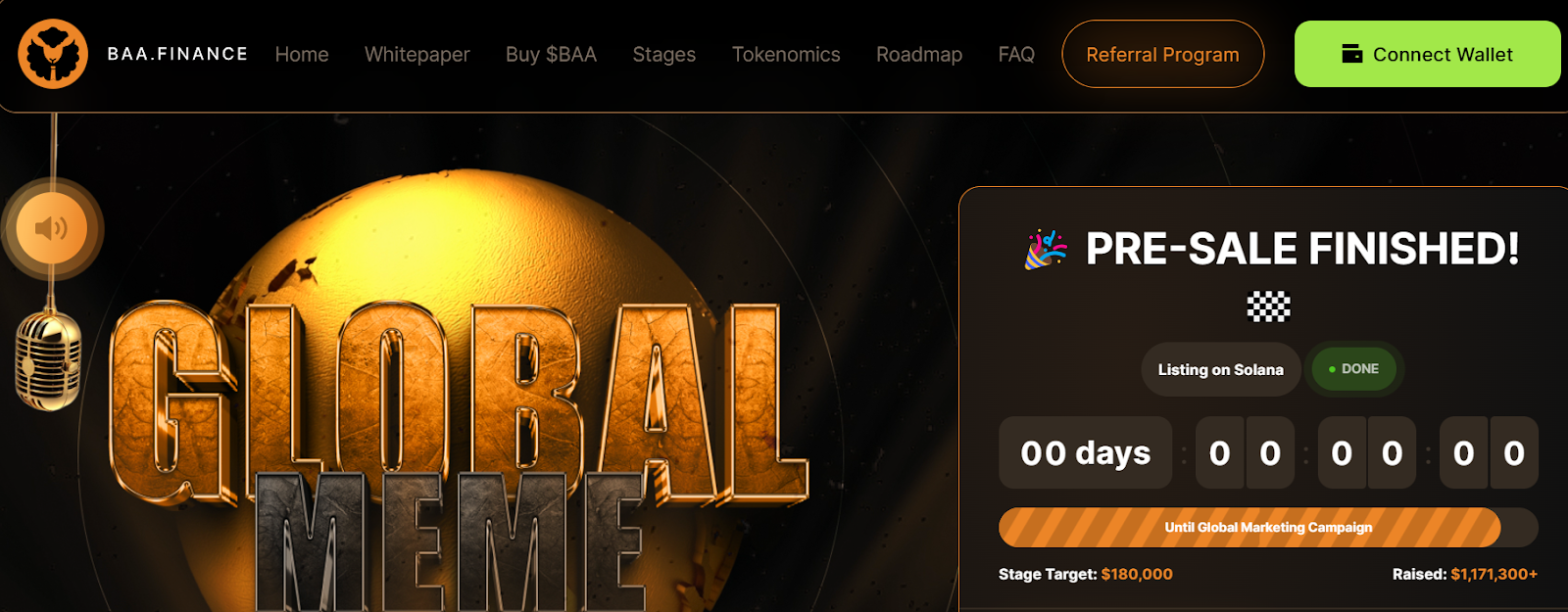 Baa Finance токен скам Baa Finance токен скам