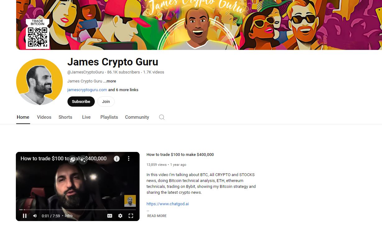 джеймс крипто гуру джеймс крипто гуру