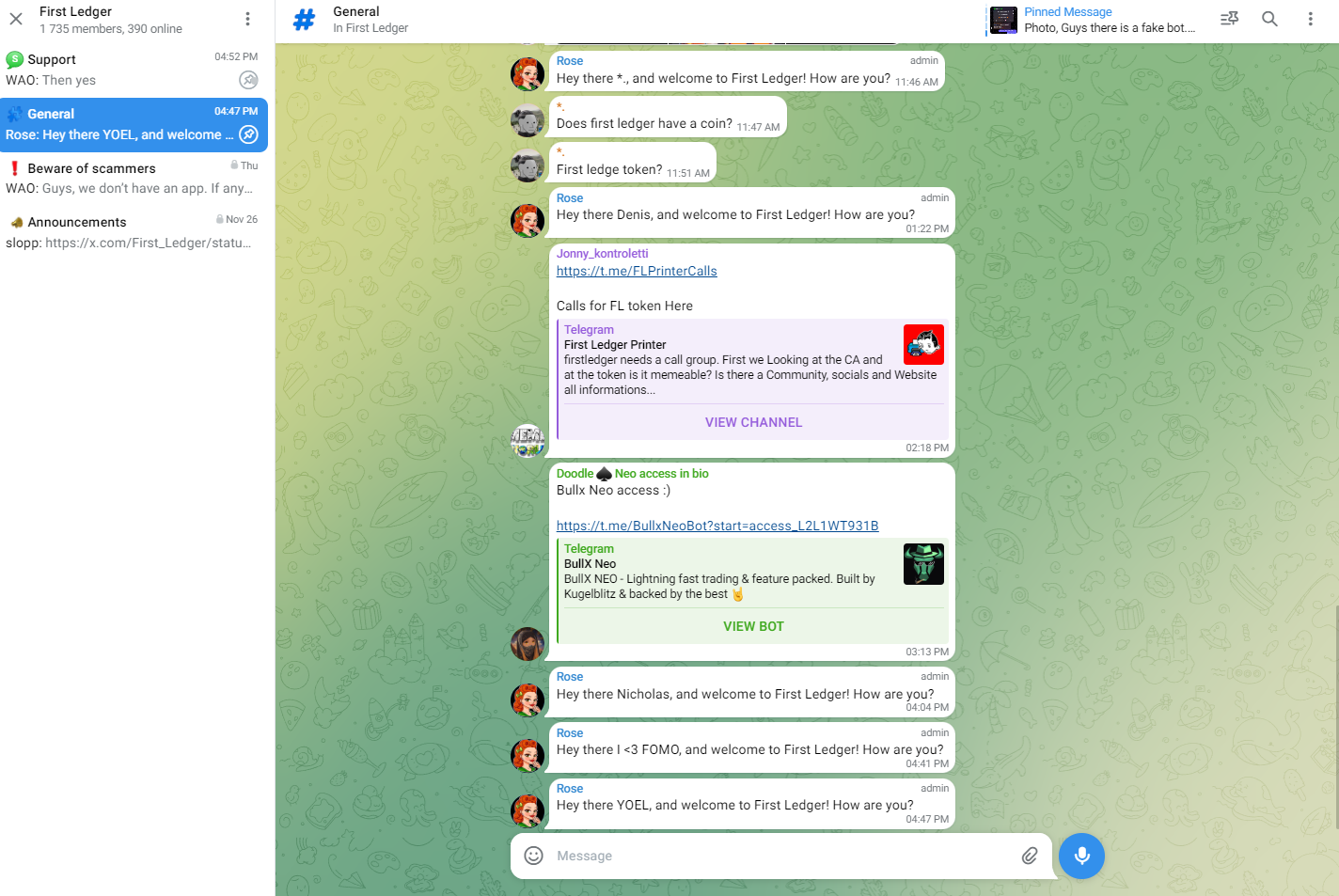 Firstledger Bot Firstledger Bot