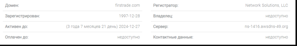 Фирстрейд отзывы Фирстрейд отзывы