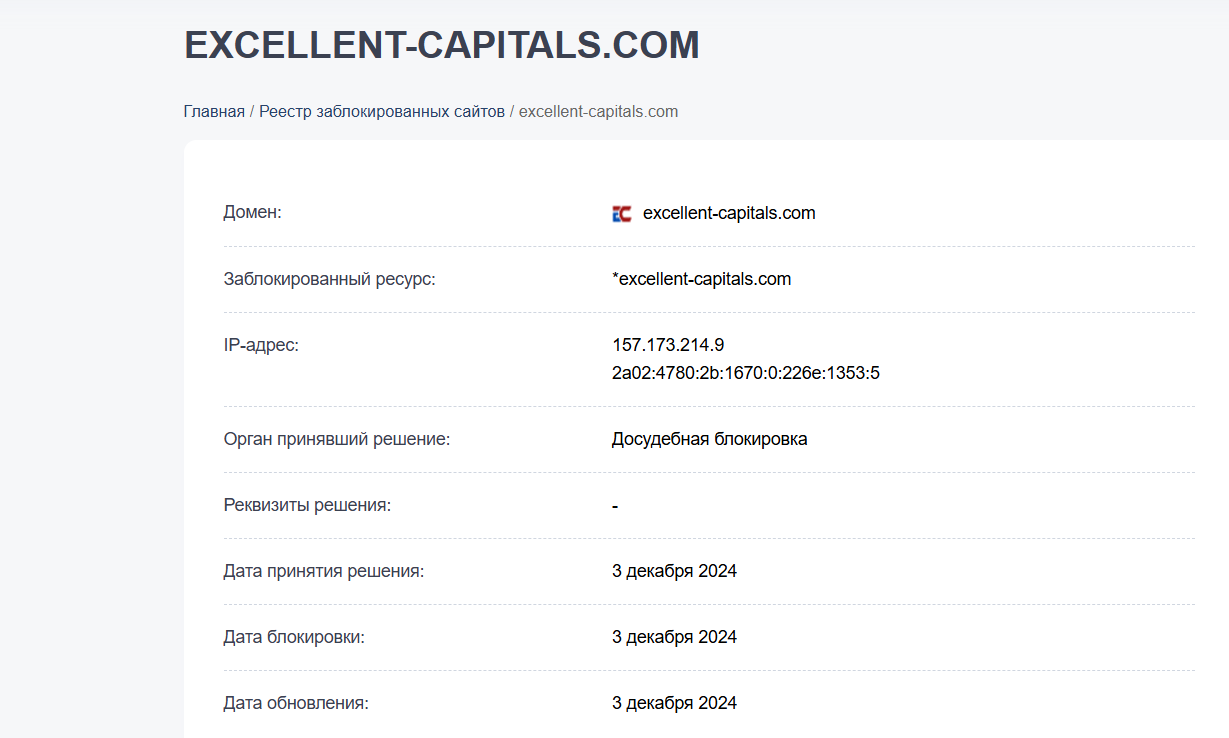 https www excellent capitals com отзывы https www excellent capitals com отзывы