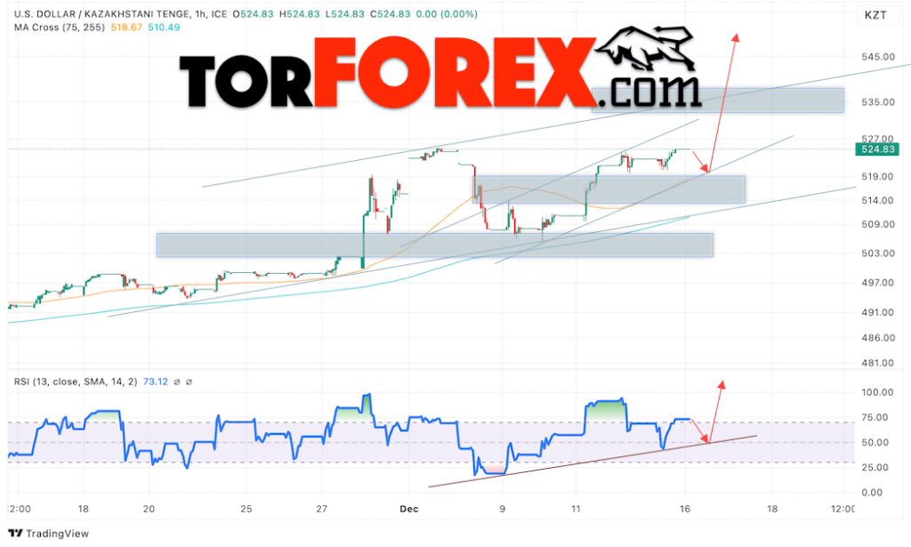 Курс Тенге прогноз на сегодня 17 декабря 2024