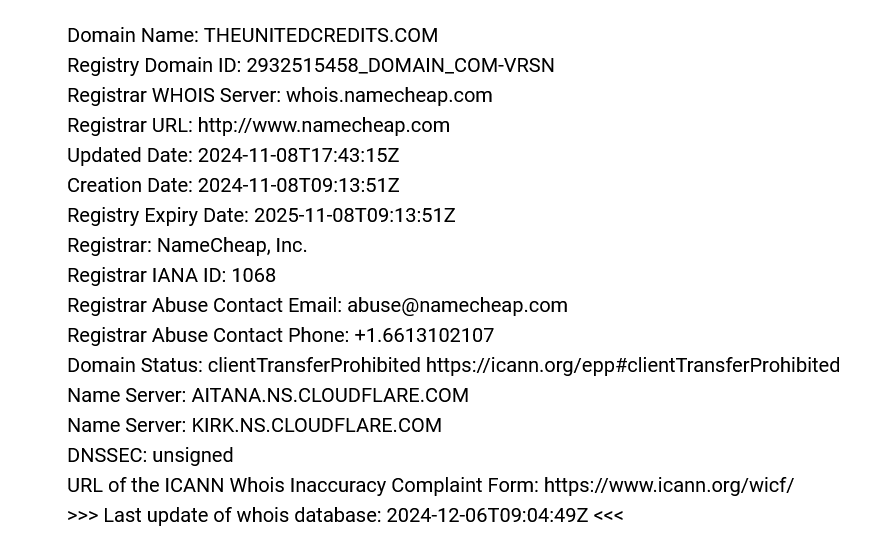 theunitedcredits com theunitedcredits com