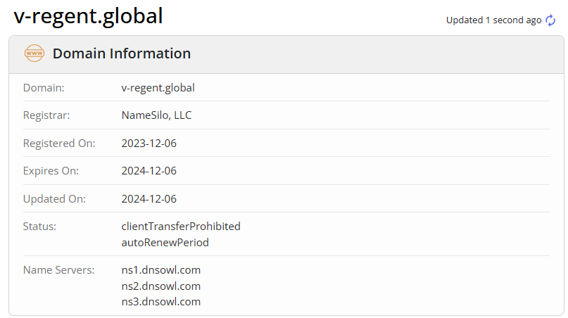 v regent global v regent global
