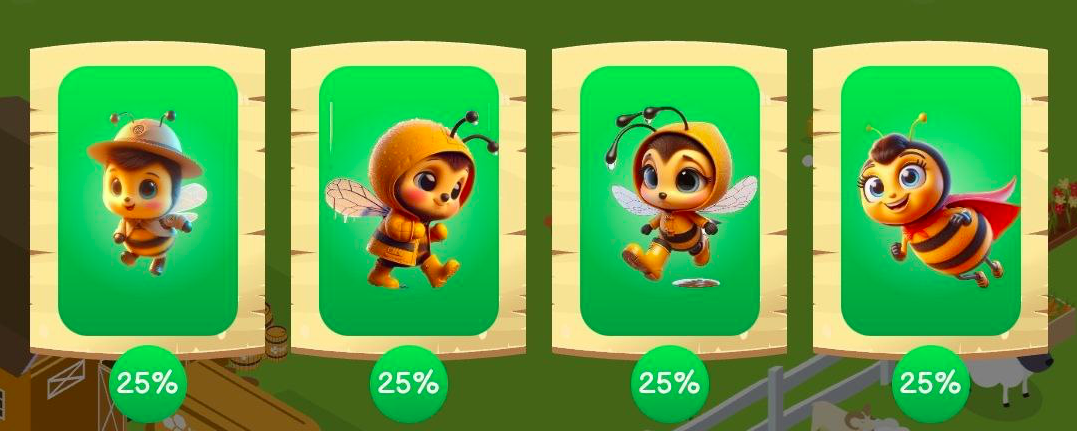 Bee Harvest комбо дня Bee Harvest комбо дня
