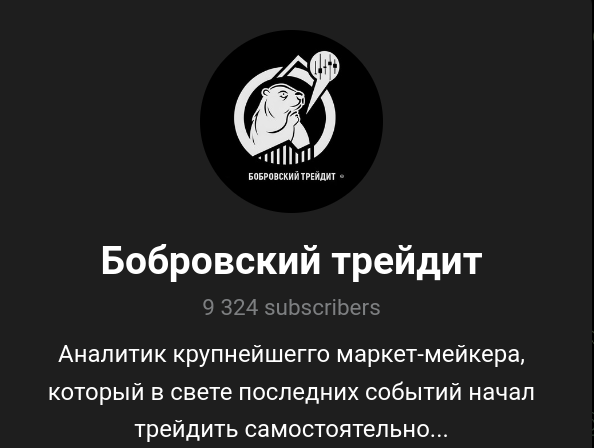 бобровский трейдит бобровский трейдит