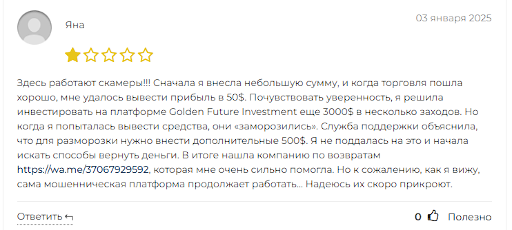 golden future investment golden future investment