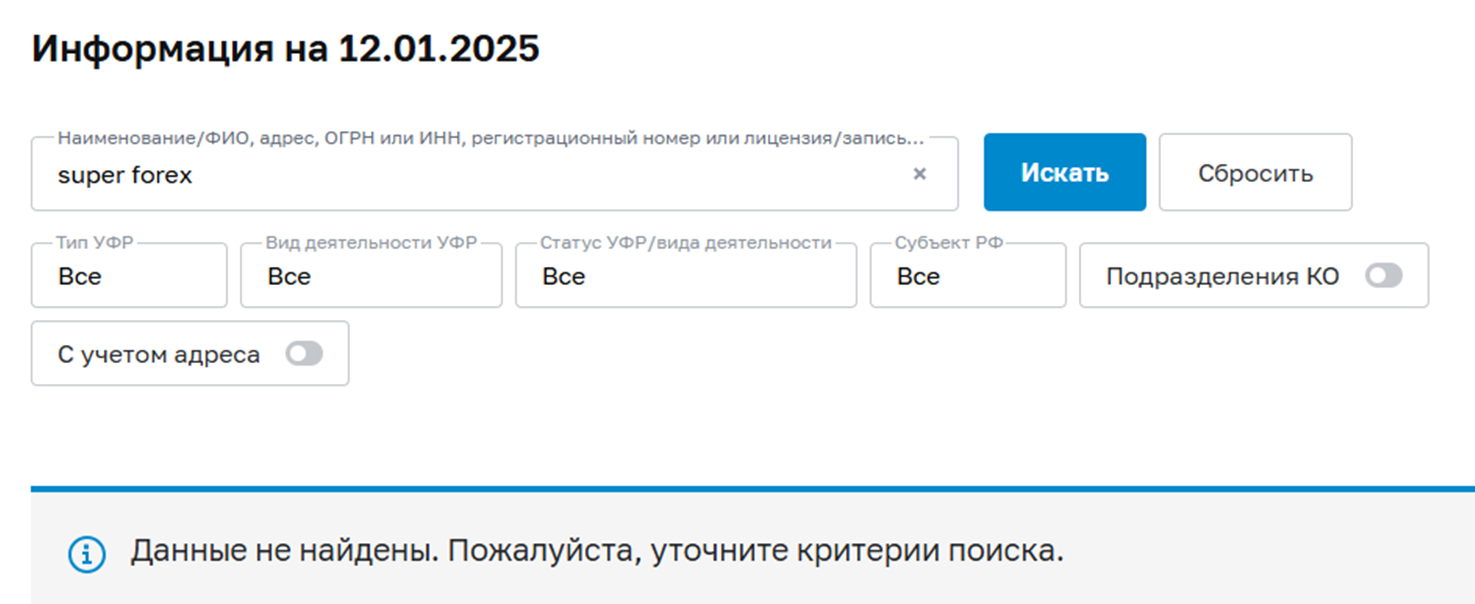 СуперФорекс СуперФорекс