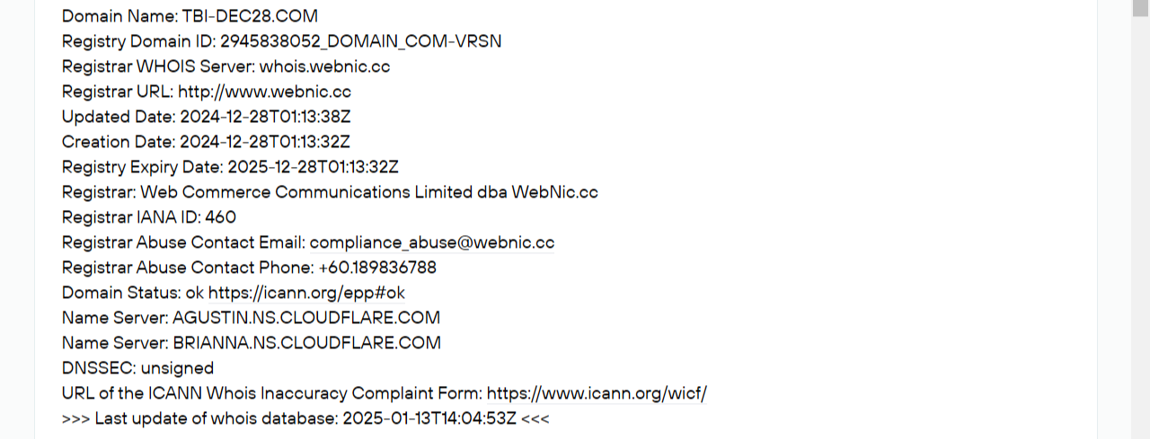 tbi dec 28 tbi dec 28