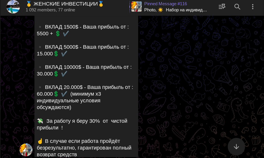 Женские Инвестиции Женские Инвестиции