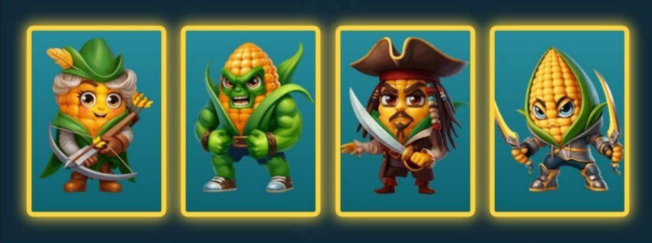 Corn Battles комбо дня Corn Battles комбо дня