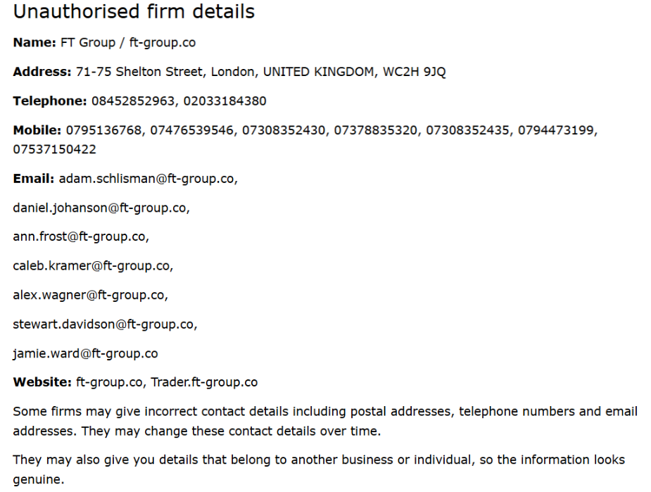 ft group co ft group co