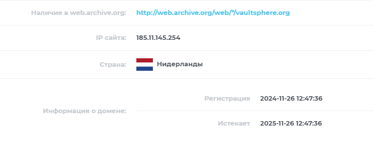 Vault Sphere отзывы Vault Sphere отзывы