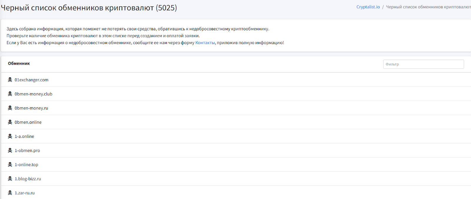 crypto list io crypto list io