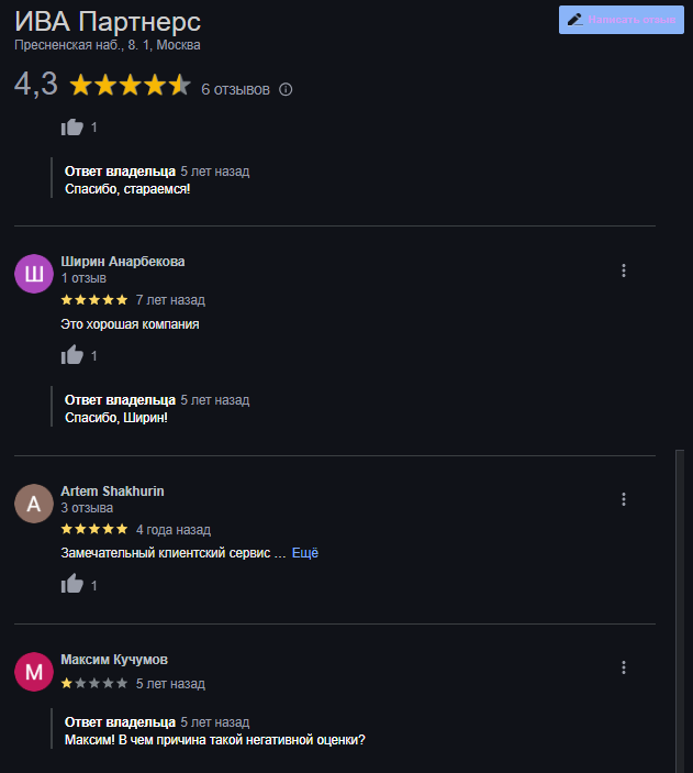 ива партнерс отзывы ива партнерс отзывы