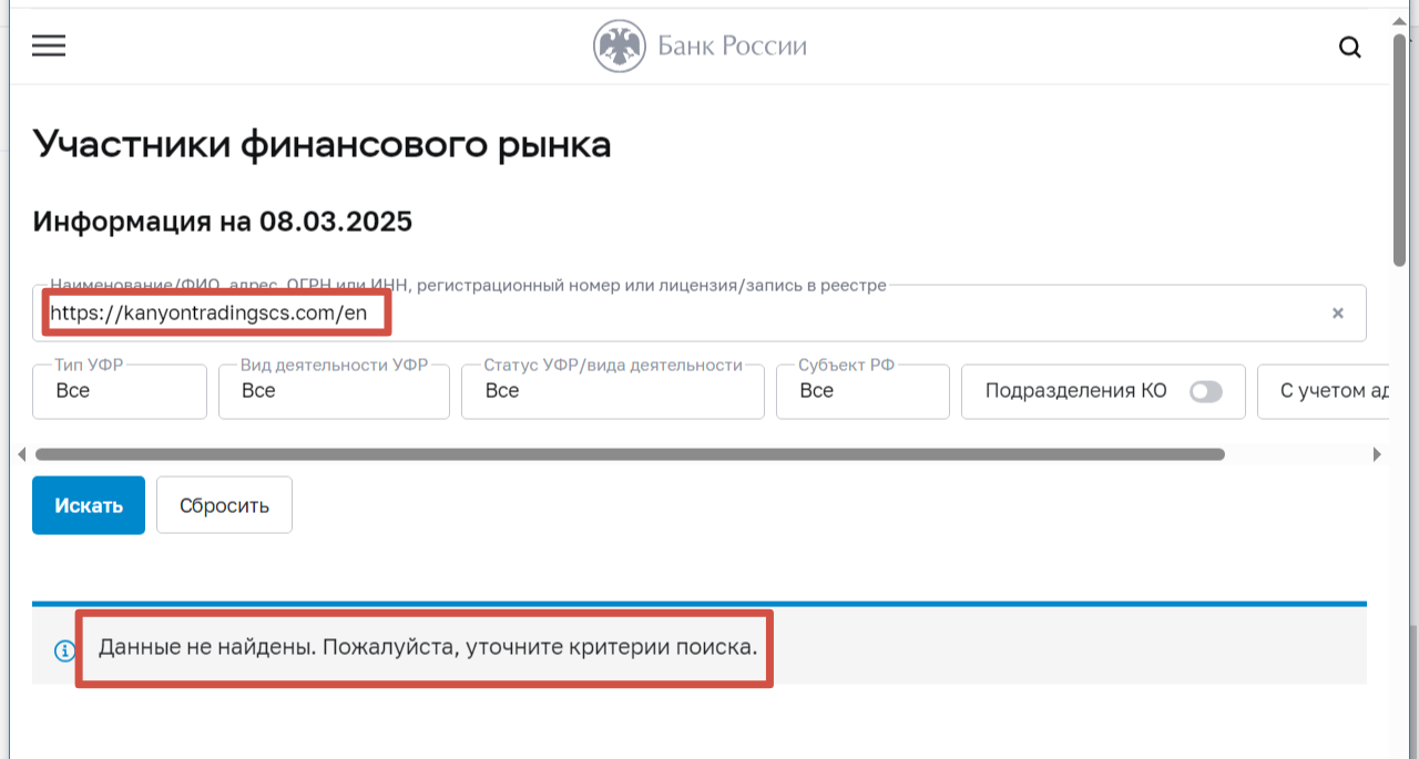 kanyon trading scs развод kanyon trading scs развод