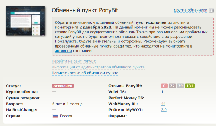 ponybit ru отзывы ponybit ru отзывы