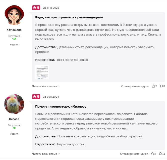 тотал ресеч отзывы тотал ресеч отзывы